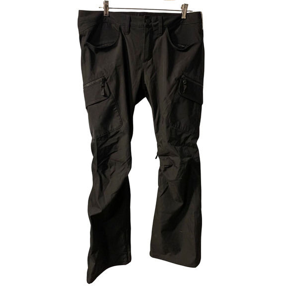 Burton Dryride Women's Gloria Snow Pants Size L Black Slim Skiing Snowboarding - Picture 1 of 15